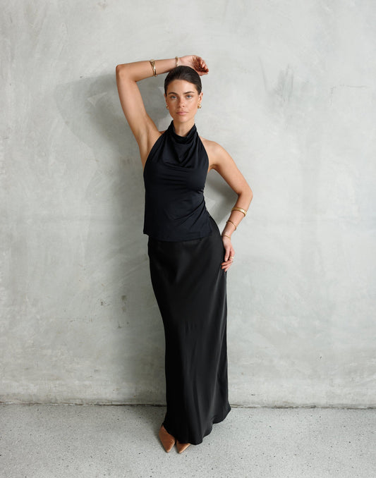 Siena High-Neck Top